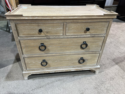 Bernhardt Rustic Three Drawer Nightstand