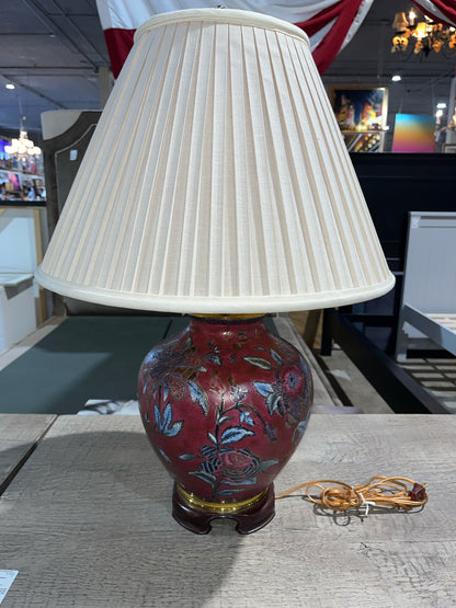 1970's Ming Style Urn Lamp