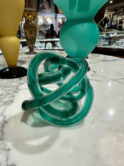 Glass Knot Decor