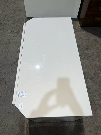 3 Drawer Vanilla Lacquer Dresser