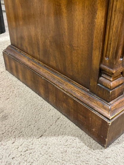 Drexel 1960's Louis XVI Mahogany Bar Cart